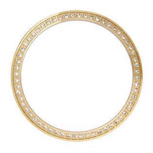 Christina Design London Collect Forgyldt Top Ring med 60 hvide safirer
